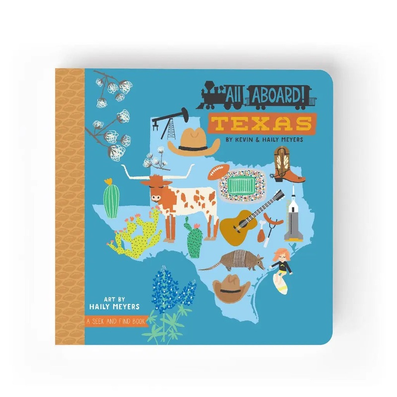 All Aboard Texas Board Book