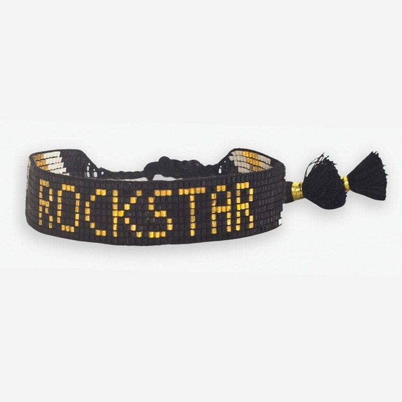 Gabby “Rockstar” Adjustable Beaded Bracelet Multicolor Wholesale