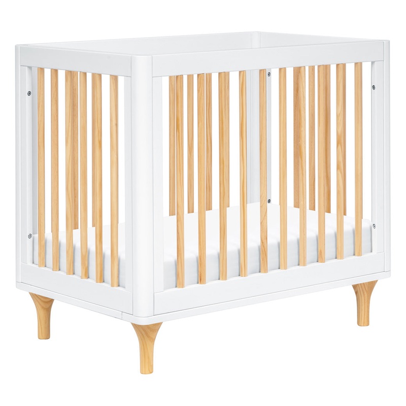 Lolly 4-in-1 Convertible Mini Crib White / Natural