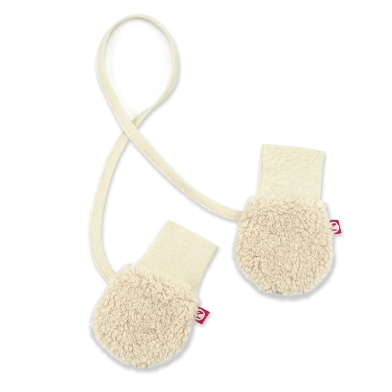 Zutano Furry Mittens – Oat
