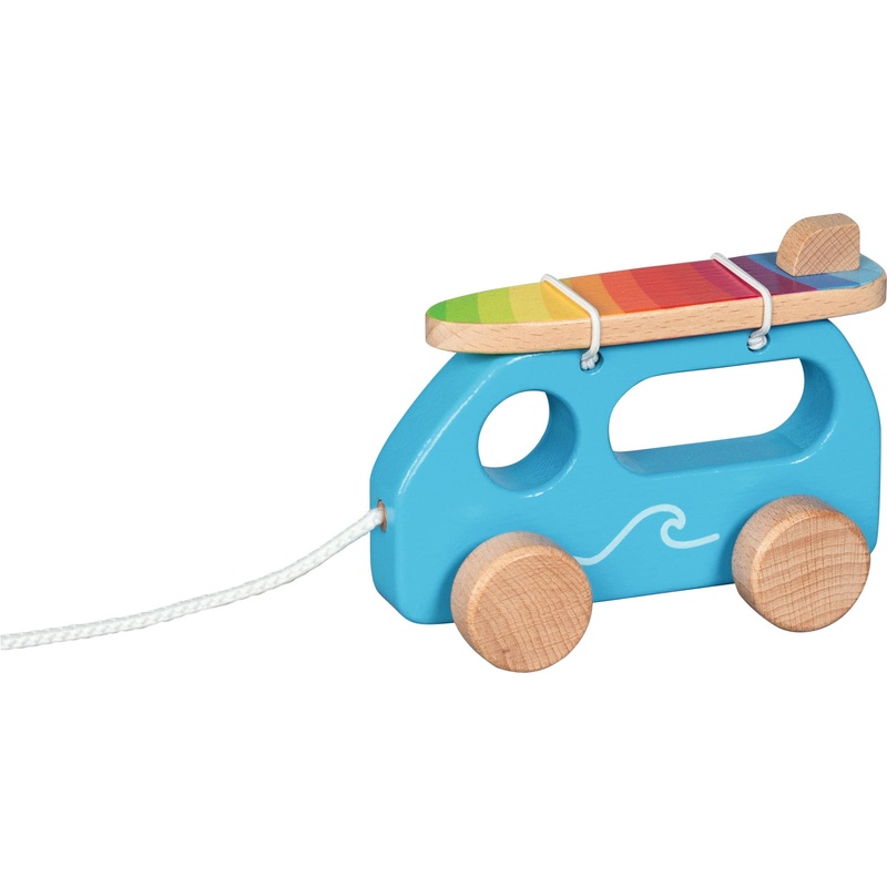 Pull-Along Surfer van