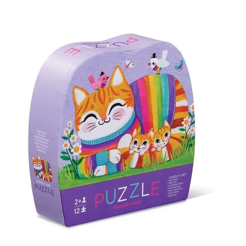 Cuddly Cat 12-pc Mini Puzzl