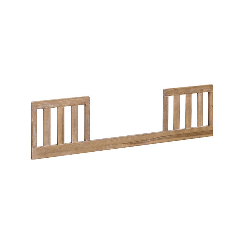 Monogram by Namesake Emory Farmhouse Toddler Bed Conversion Kit Linen White