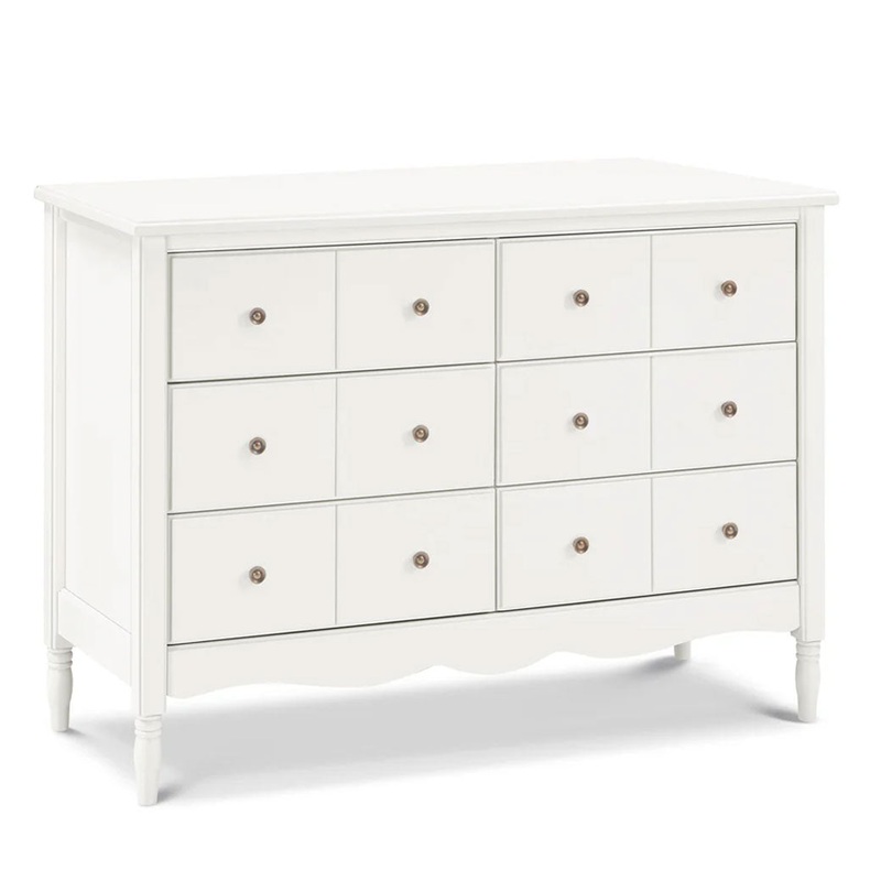 Liberty 6-Drawer Dresser Warm White