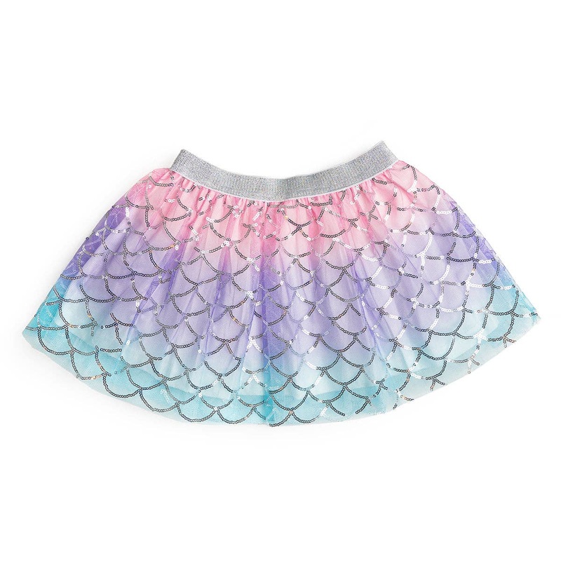 Sparkling Mermaid Tutu – Dress Up Skirt – Kids Summer Tutu