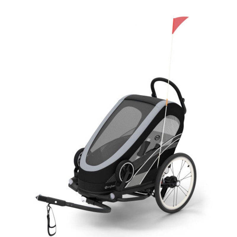 CYBEX ZENO Bike Trailer Black