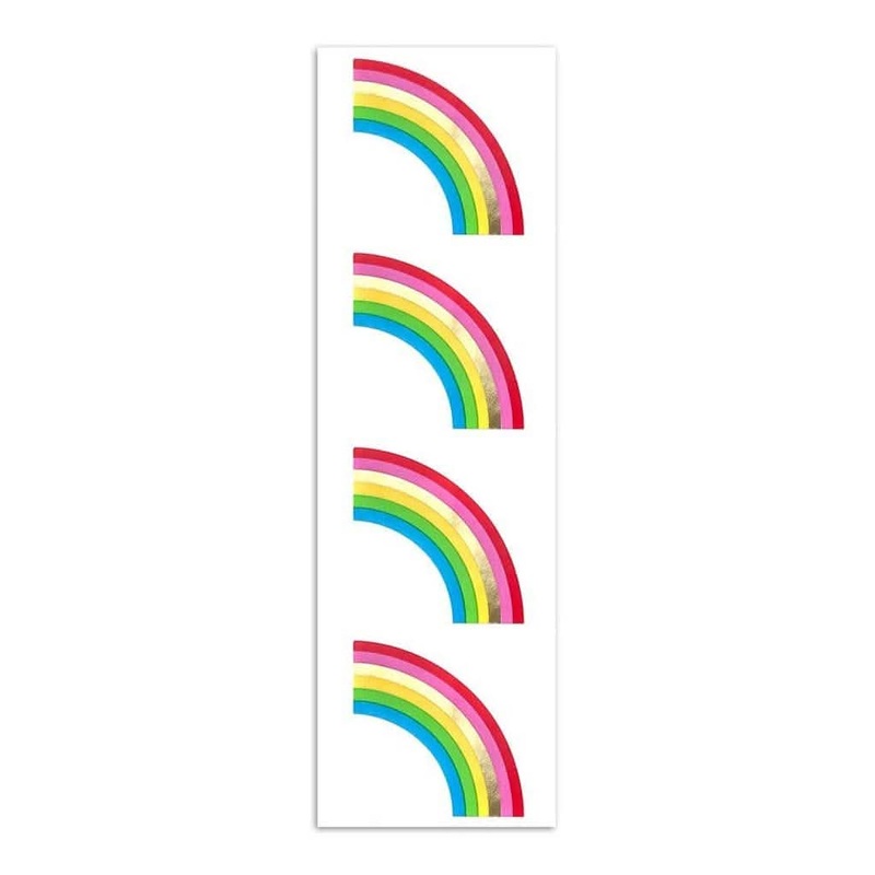 Mrs. Grossman’s Strip of Gold Classic Rainbows Stickers