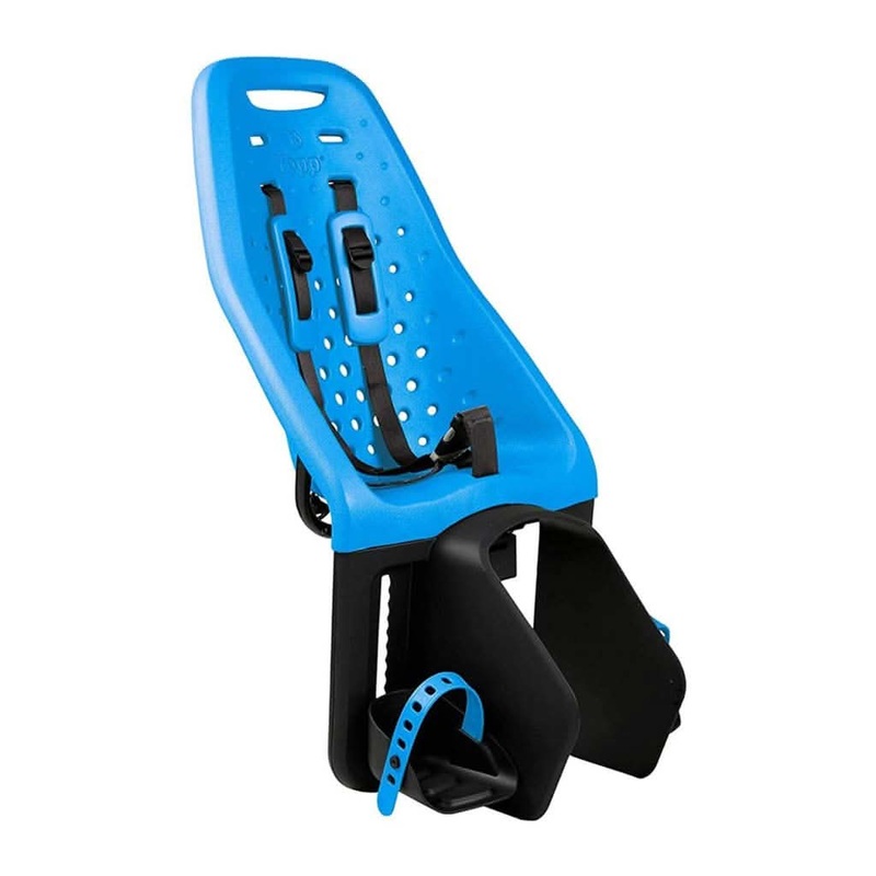 THULE Yepp Maxi Rack Mount Child Bike Seat Blue