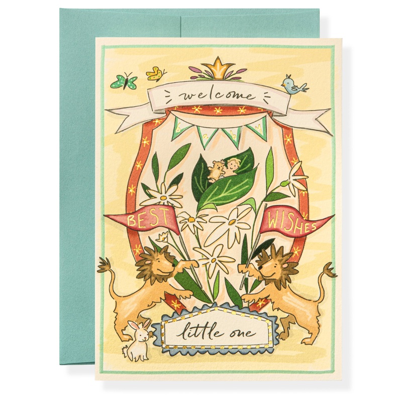 Welcome Greeting Card – Welcome Little One