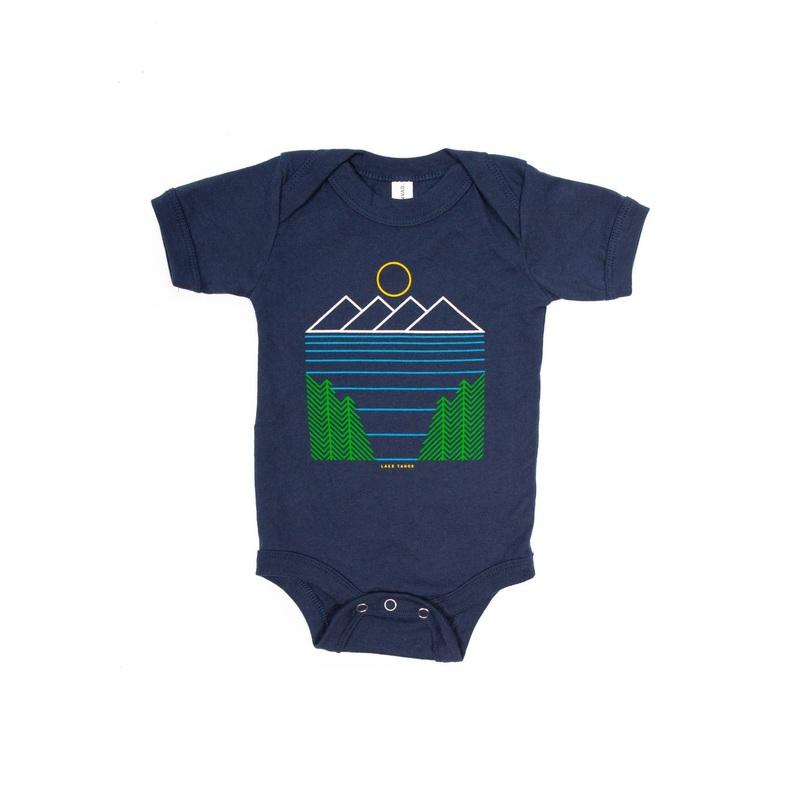 Lake Tahoe Baby Onesie 3-6M
