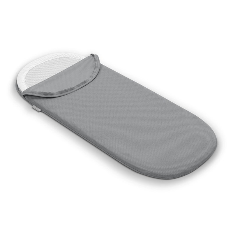 UPPAbaby Mattress Cover for Bassinet Light Grey