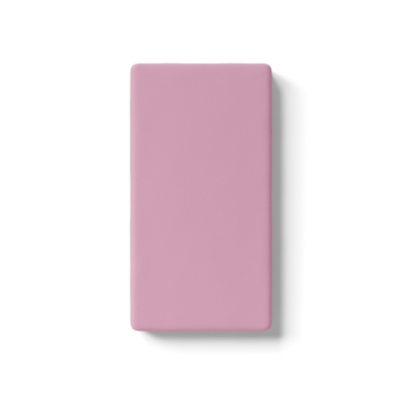 Bamboo Fitted Crib Sheets – Misty Mauve