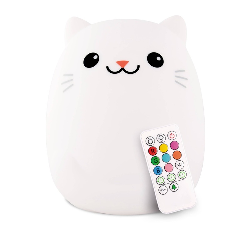 Lumipets LED Cat Night Light with Remote