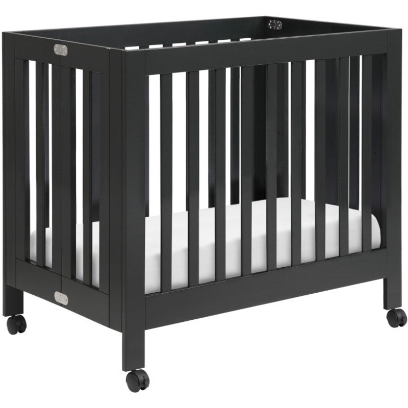 Babyletto Origami Mini Crib Black