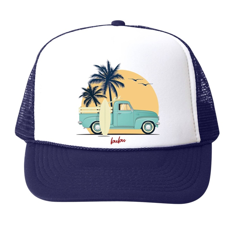 Beach Truck Trucker Hat (multiple colors)
