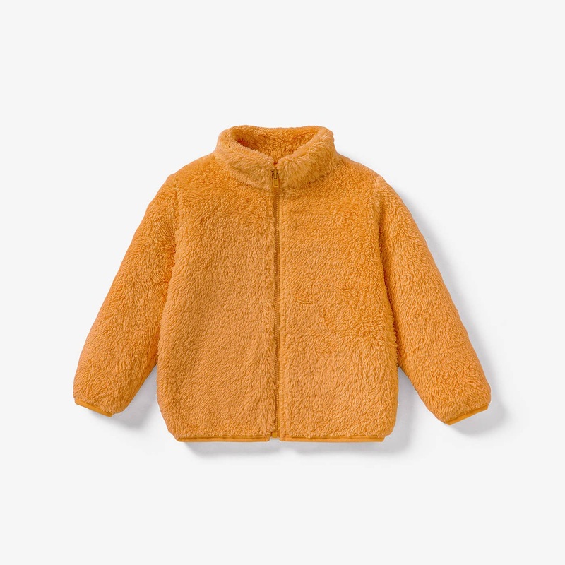 Toddler Boy/Girl Solid Color Zipper Design Jacket/Coat 2 Years Ginger