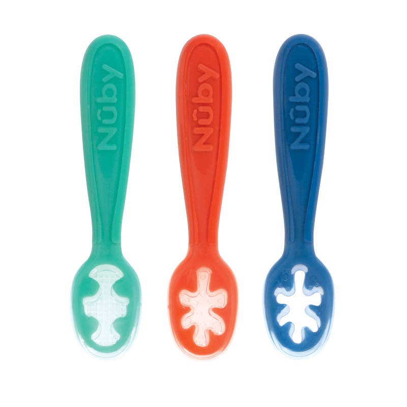 Baby’s First Spoons | Green, Red, & Blue