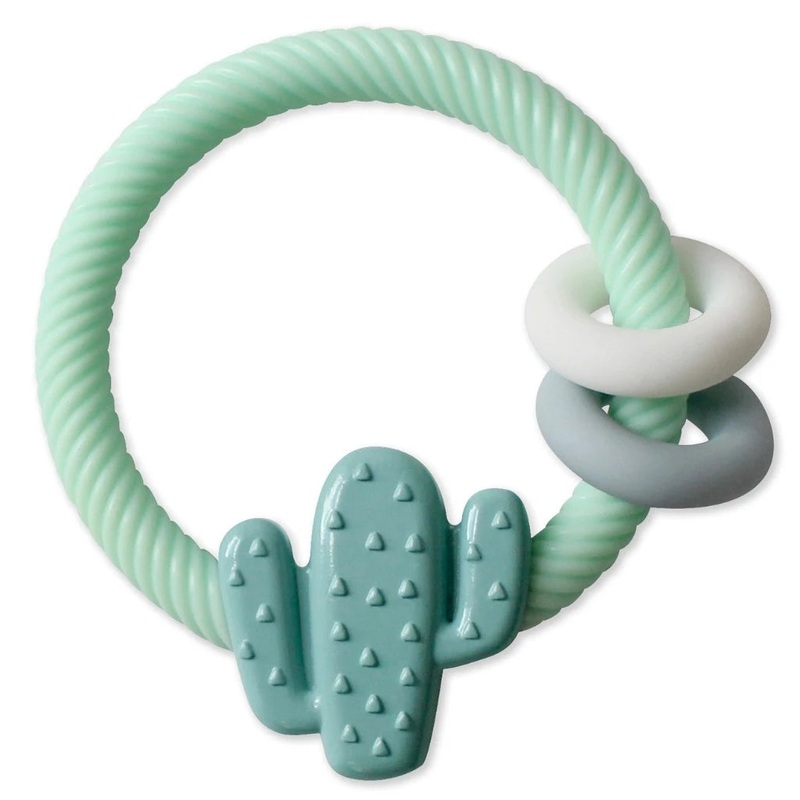 Ritzy Rattle Silicone Teether Cactus