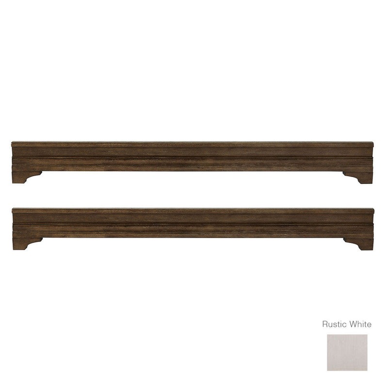 Stella Baby and Child Kerrigan Collection Platform Bed Rails in Rustic White