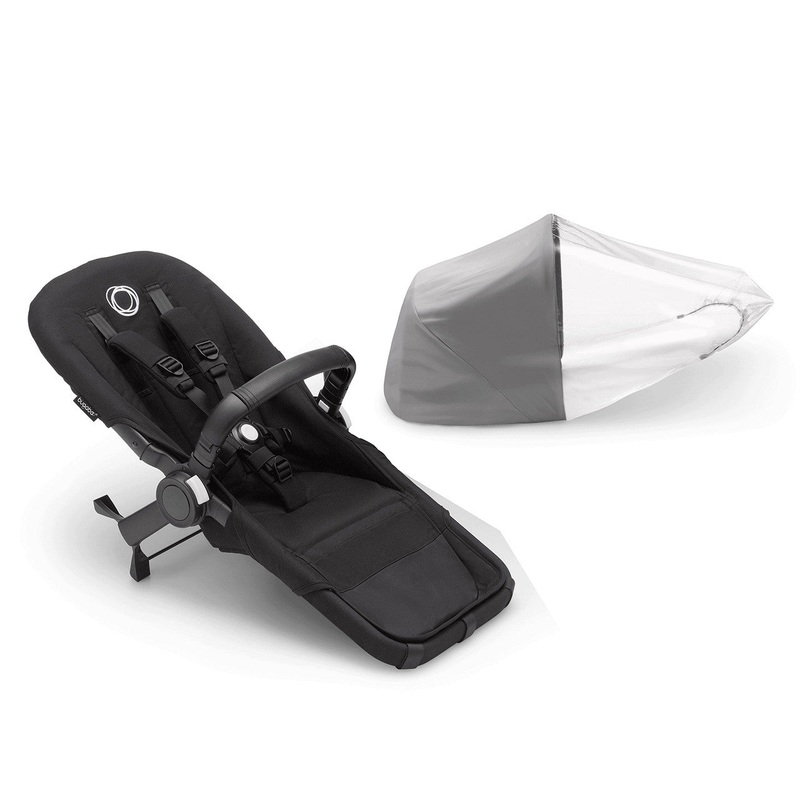 Bugaboo Donkey 5 Duo Extension Set Midnight Black
