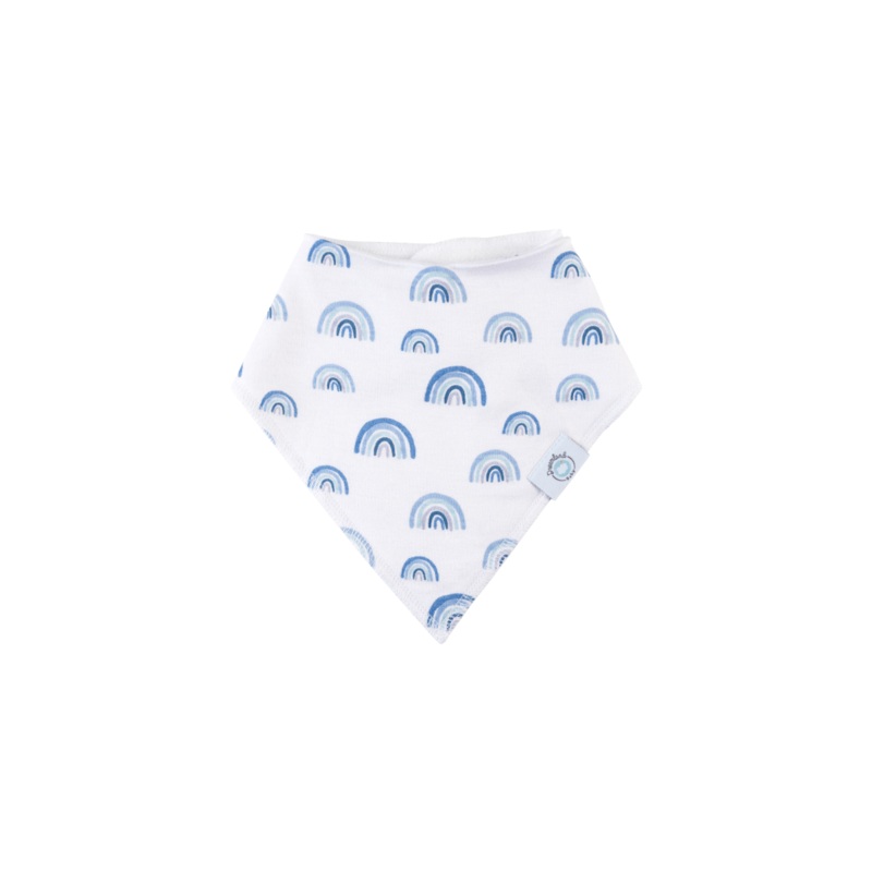 Dream Bandana Bib – Blue Rainbow Blue Rainbow