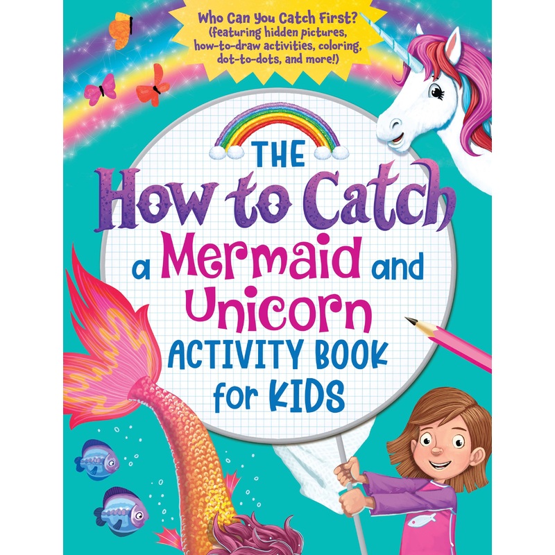 How to Catch a Mermaid and Unicorn Activity Book for Kids