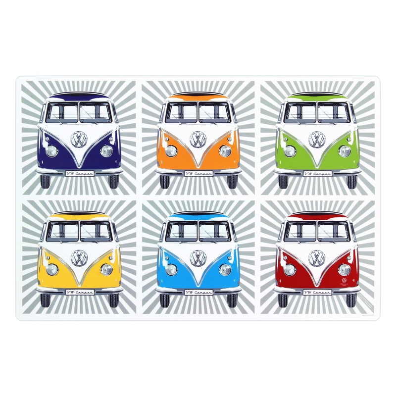 VW Bus Home Camping Outdoor Placemat 4er Set – MUL