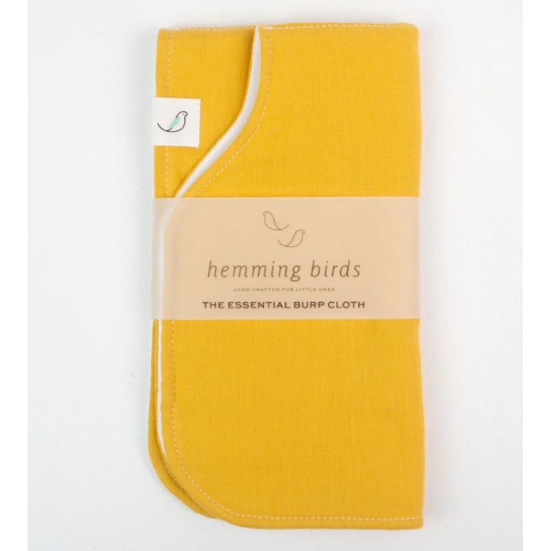 burp cloth saffron
