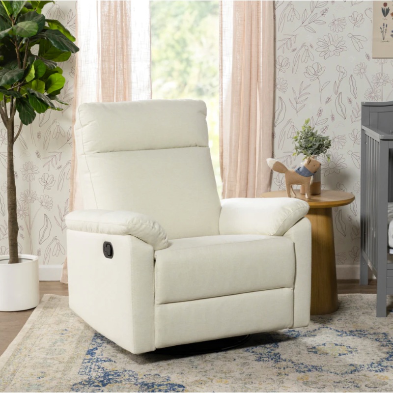 DaVinci Suzy Recliner and Swivel Glider Pine Green