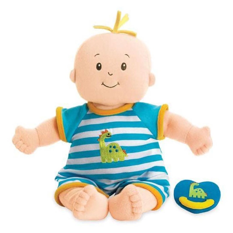 Manhattan Toy Baby Stella Fella Doll with Yellow Hair Toy