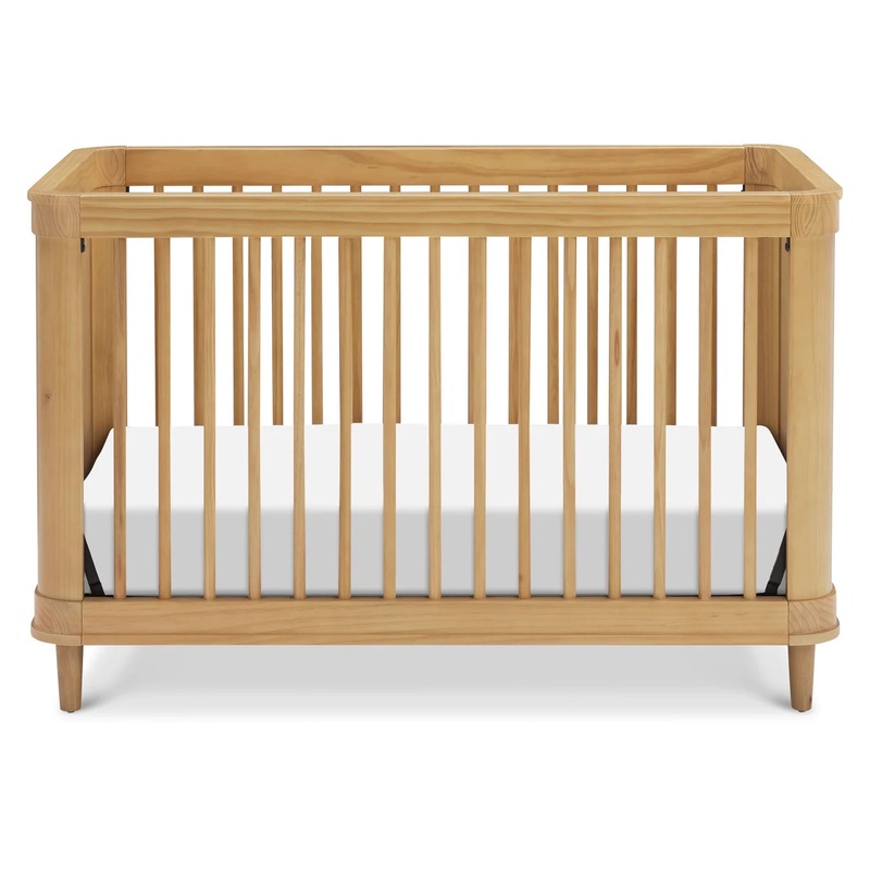 namesake Marin with Cane 3-in-1 Convertible Crib Honey/Honey Cane