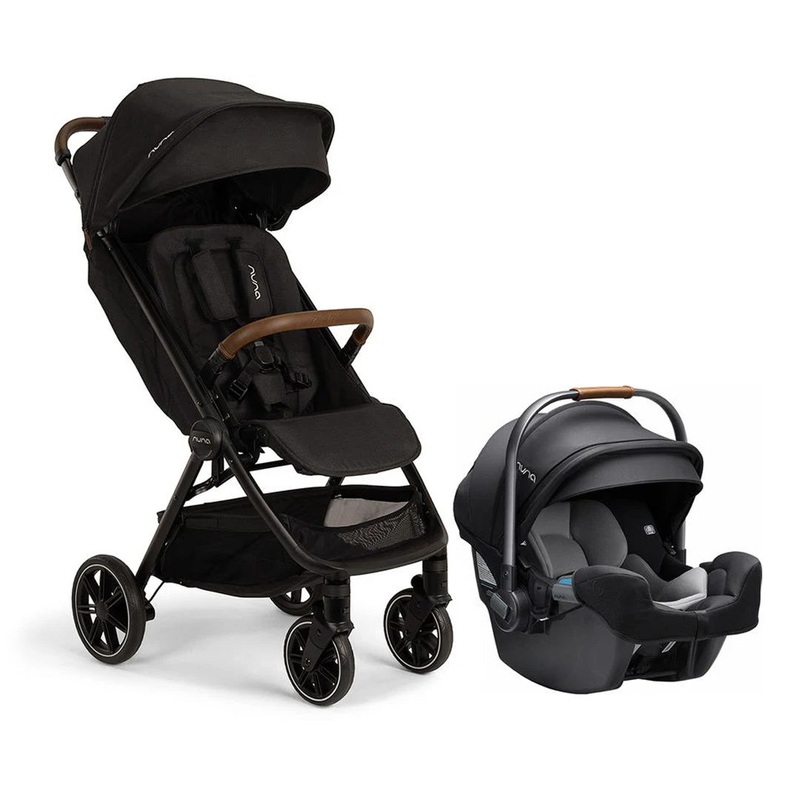 Nuna TRVL lx + Pipa RX Travel System Granite/Granite