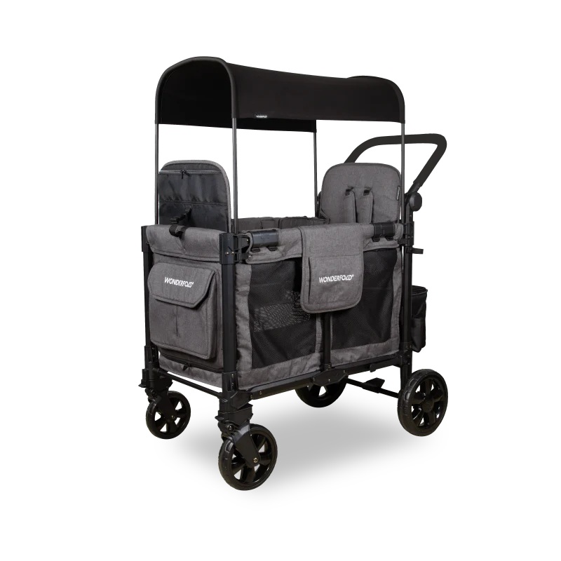 Wonderfold W2 Elite Pro Stroller Wagon Charcoal Gray