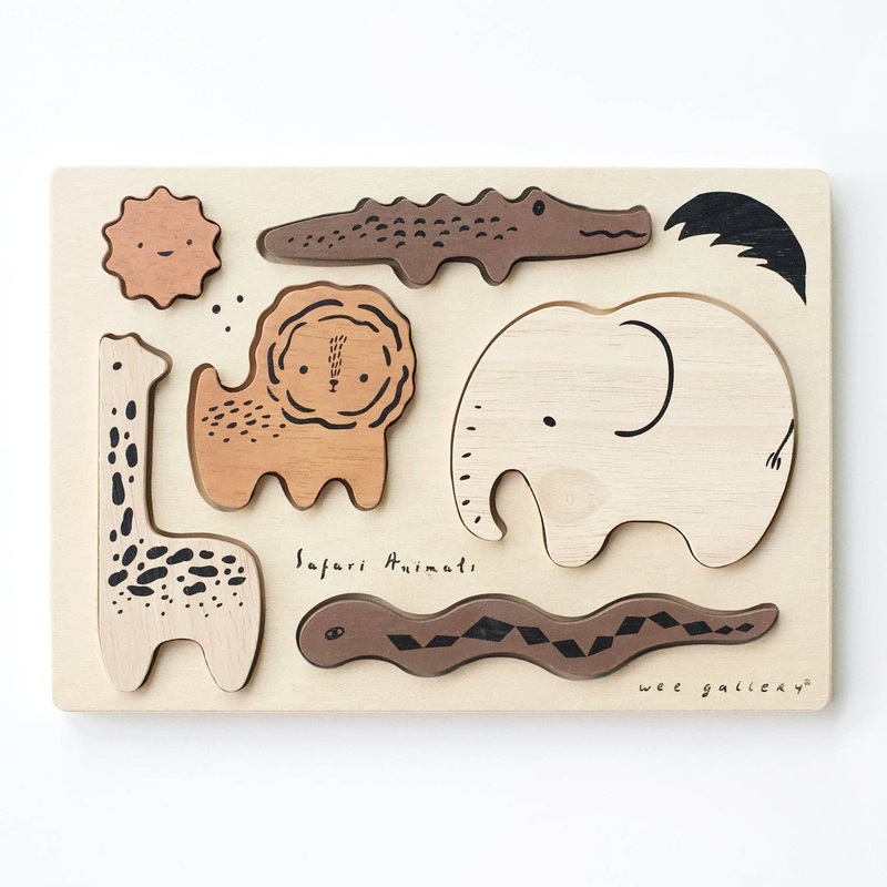 Wooden Tray Puzzle | Safari Animals
