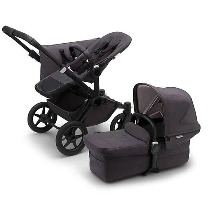 Bugaboo Donkey5 Mono Complete Stroller Black/Aluminum Frame