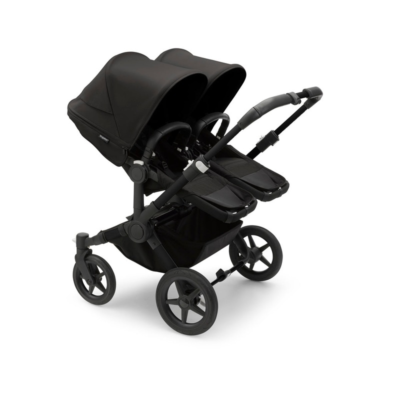 Donkey 5 Twin Stroller Black / Midnight Black