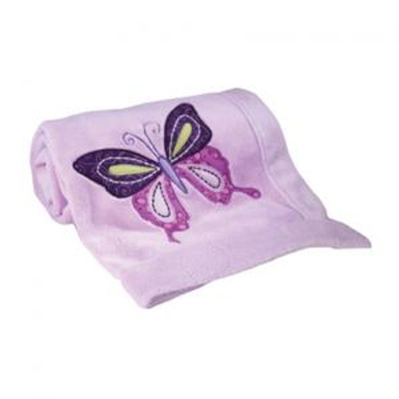 Lambs & Ivy Butterfly Lane Blanket