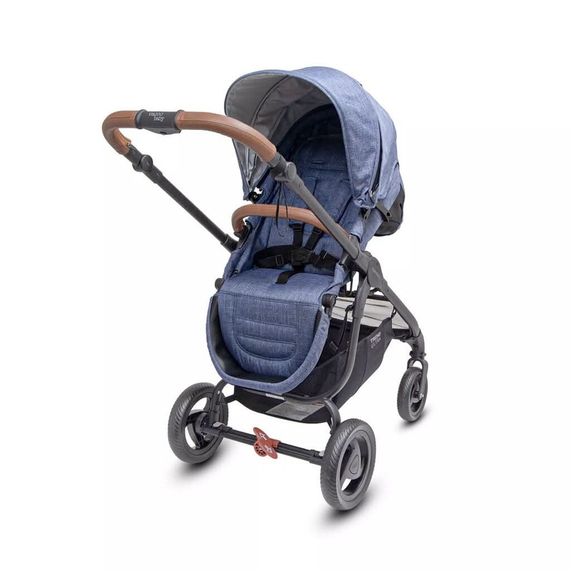 VALCO BABY Snap Ultra Trend Lightweight Reversible Stroller Denim