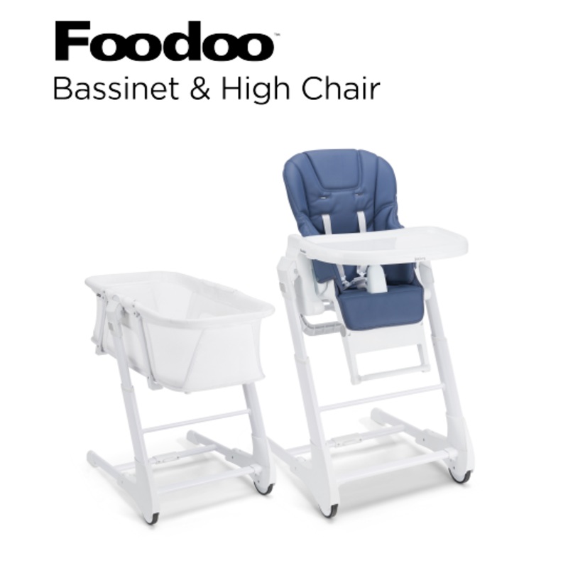 Foodoo Bassinet & High Chair