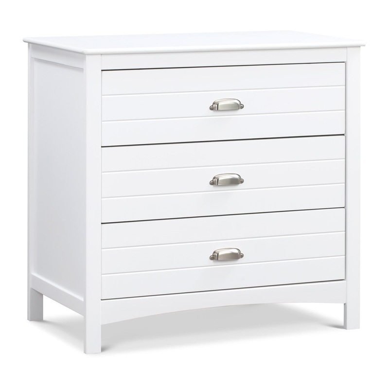 Nolan 3-Drawer Dresser White