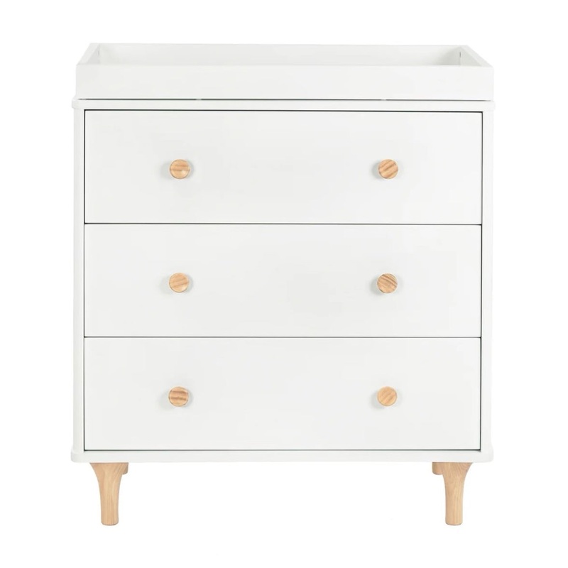 Babyletto Lolly 3-Drawer Changer Dresser White / Natural