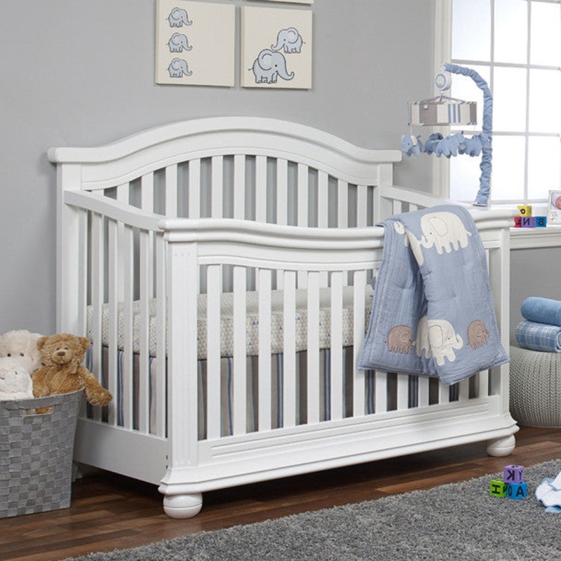 Sorelle Vista Elite Collection Convertible Crib in White
