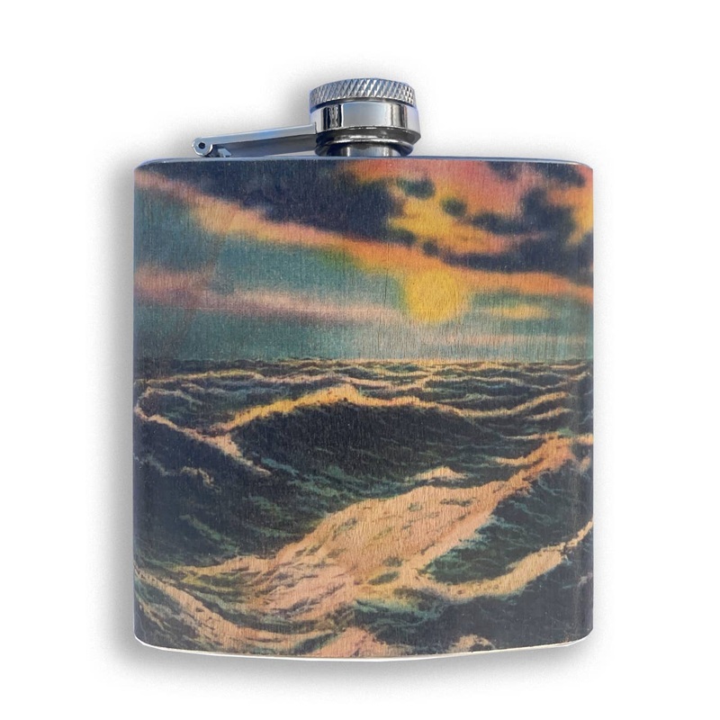 Wood Flask 6oz – Storm
