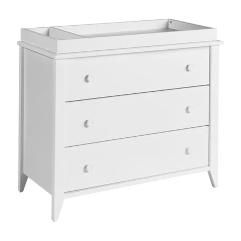 Babyletto Sprout 3-Drawer Changer Dresser White