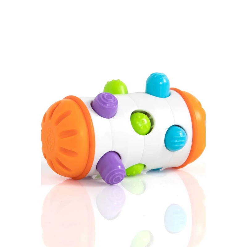 Fat brain Rolio Sensory Tummy TIme and Rattle Toy