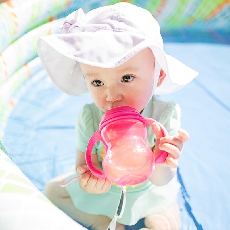 3-Stage Grow With Me Wide Neck Bottle Aqua