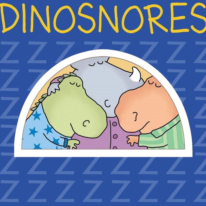 Bonyton Dinosnores Board Book