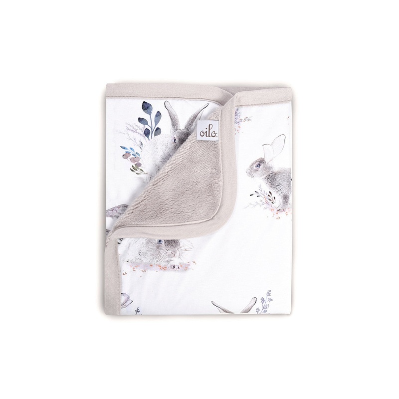 Oilo Cottontail Jersey Cuddle Blanket